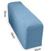 1PCS Furniture Protector Washable Armchair Slipcovers Checkered Pattern Armrests Chair Covers for Chairs Sofas Couch Arm Cover