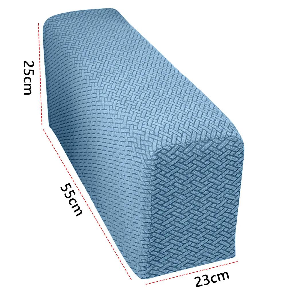 1PCS Furniture Protector Washable Armchair Slipcovers Checkered Pattern Armrests Chair Covers for Chairs Sofas Couch Arm Cover