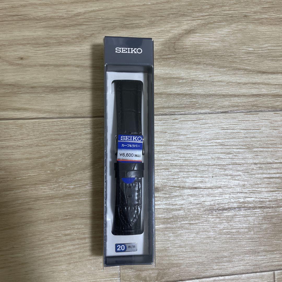 

[USED] SEIKO calfskin and rubber