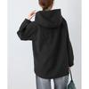 ROPE PICNIC Coordinates GDL54010 Charcoal Women's Zip-Up Hoodie/Link (06)