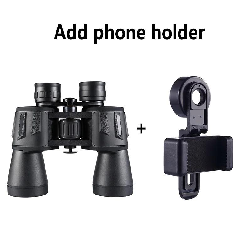 Powerful Telescope 20X50 Professional Binoculars Low Light Outdoor Long Range Waterproof Military Hunting Camping Equipment
