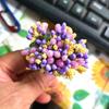 Detachable Plastic Simulation Star Tassel Decorative Flower Bouquet, Wedding Accessories, DIY Flower Wreath Materials, Gift Deco