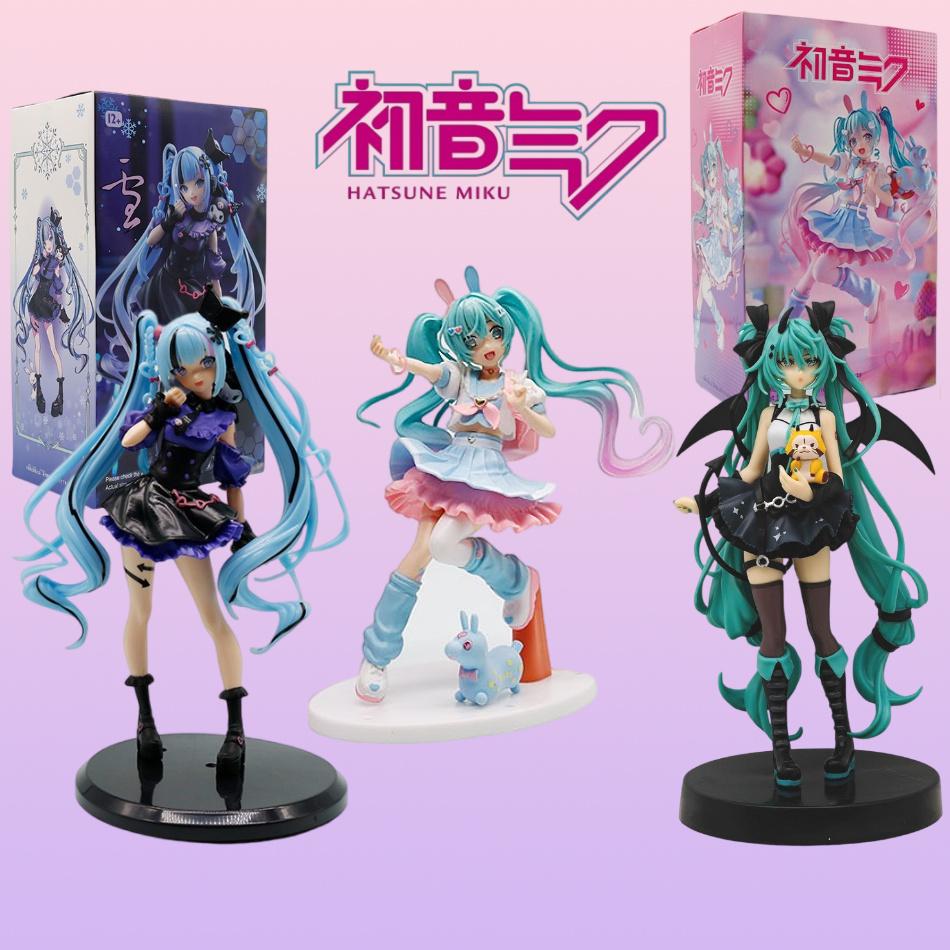 Vocaloid Hatsune Miku Action Figure Cute Girl PVC Statue Model Toy for Fans Anime Collection Birthday Gift