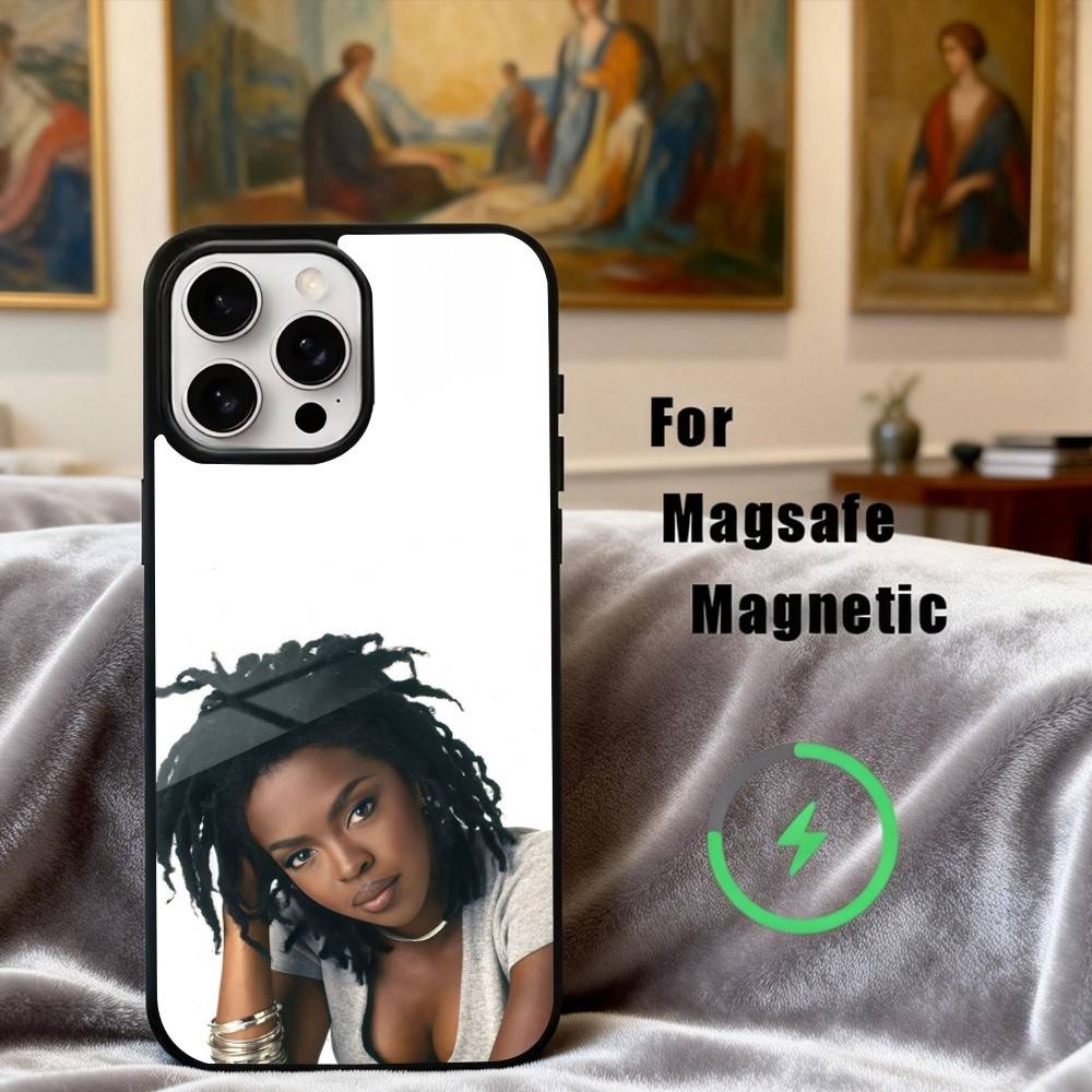 Singer L-Lauryn-N H-Hill-L Phone Case For iPhone 17,16,15,14,13,12,Plus,Pro,Max for Magsafe Magnetic Wireless Charging