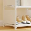 3 Row Clothes Rack Floor Dustproof Hanging Clothes Hanger Large Capacity Garment Drying Rack Storage Shelf Bedroom Furniture