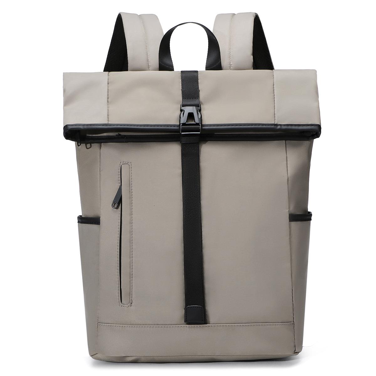 

Мужской водонепроницаемый рюкзак большой вместимости для поездок на работу, путешествий и школы 30x15x45 cm хаки