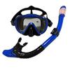 Dry Snorkel Set Window Snorkel Mask, Anti-Fog Scuba Diving Goggle and Snorkel, Adult Snorkeling Swim Mask with PC Lens