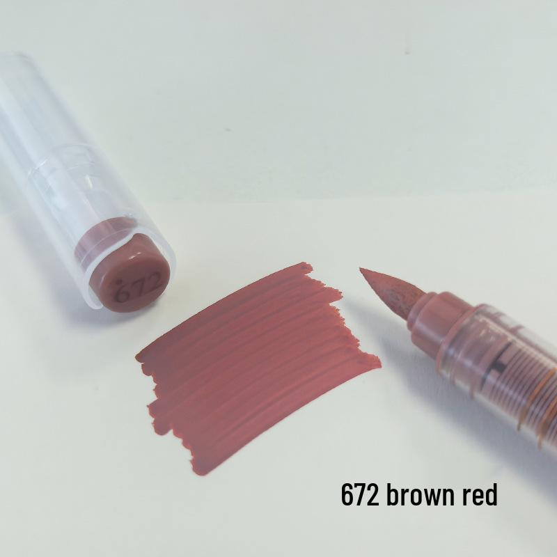 72/120 Farben, weicher Kopf, Acryl-Markierungsstift für Kunst, DIY-Handmalerei, Graffiti