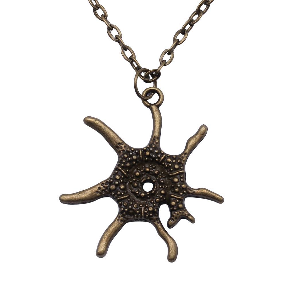 Seahorse Charm Necklace Ocean Marine Life Pendant Beach Vacation Nautical Jewelry 43cm Chain