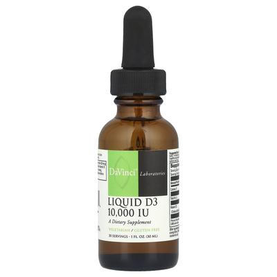 Liquid D3, 10,000Iu, 30Ml(1Fl Oz)