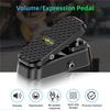 VE-P1 Volume Expression Guitar Effect Pedal 2-in-1 Dual Control Silent Buffer Metal Chassis Stereo Interface for Guitar Bass