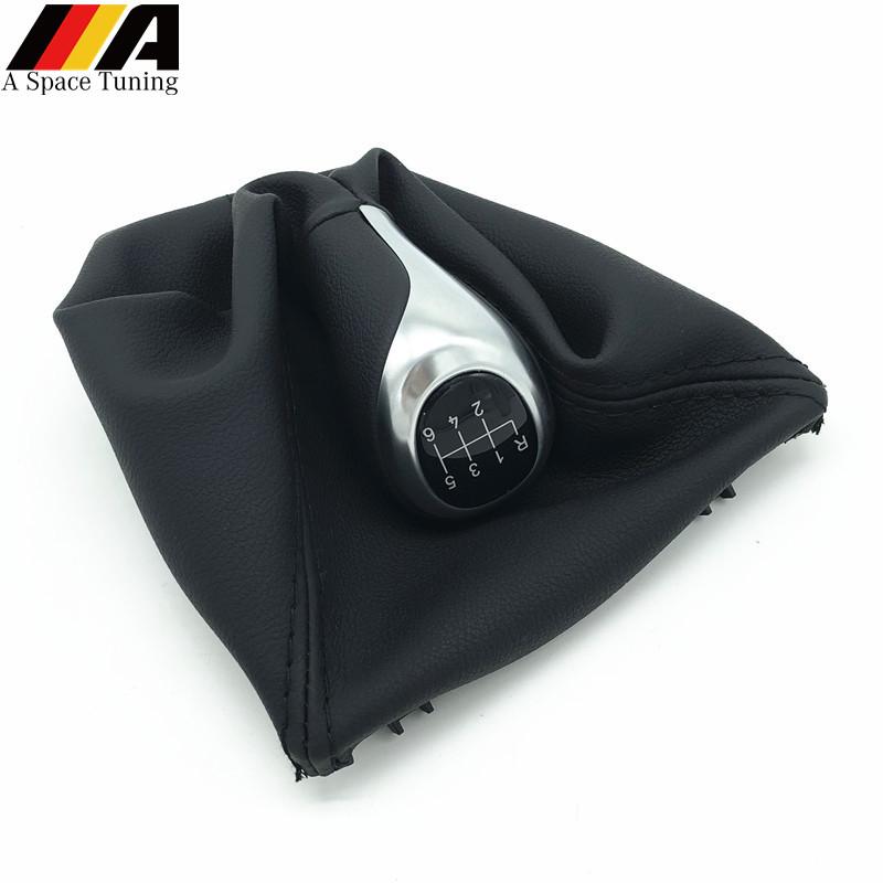 

5/6 Speed Manual Gear Shift Knob Lever Stick Handle Gaiter Leather Boot Cover Case For BMW 3 Series F30 F31 F32 F33 F34 F35 F36 6 Speed