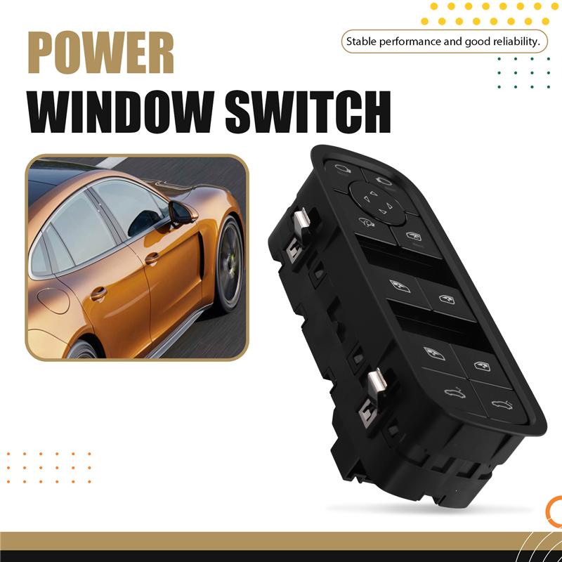 Window Regulator Switch Replacement Part For Cayenne Paramera 2017-2024- 971959858EHUO 971959858GHUO 971959858E