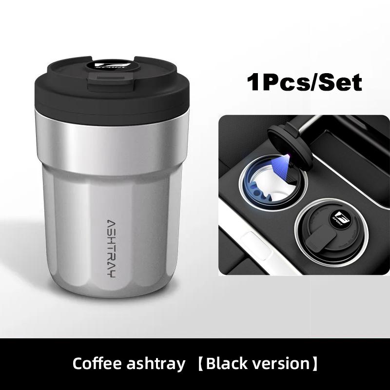 One-touch Open Car Ashtray Men's Business Vehicle Interior Accessory For Lexus Fsport GS GX IS LS LX CT LC RC LBX NX RX 350h ESAG3