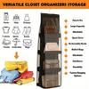 Hanging Purse Handbag Organizer Clear Hanging Shelf Bag Collection Storage Holder Purse Bag Wardrobe Closet Space Saving Organizers