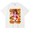 230 Gsm 100% Cotton Dragon Ball V25 Android 21 Waifu Print Unisex Heavy Cotton T Shirt