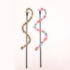 Colored Rope Plush Rope Cat Teasing Stick Toy Cat Bite Rope Pet Toys