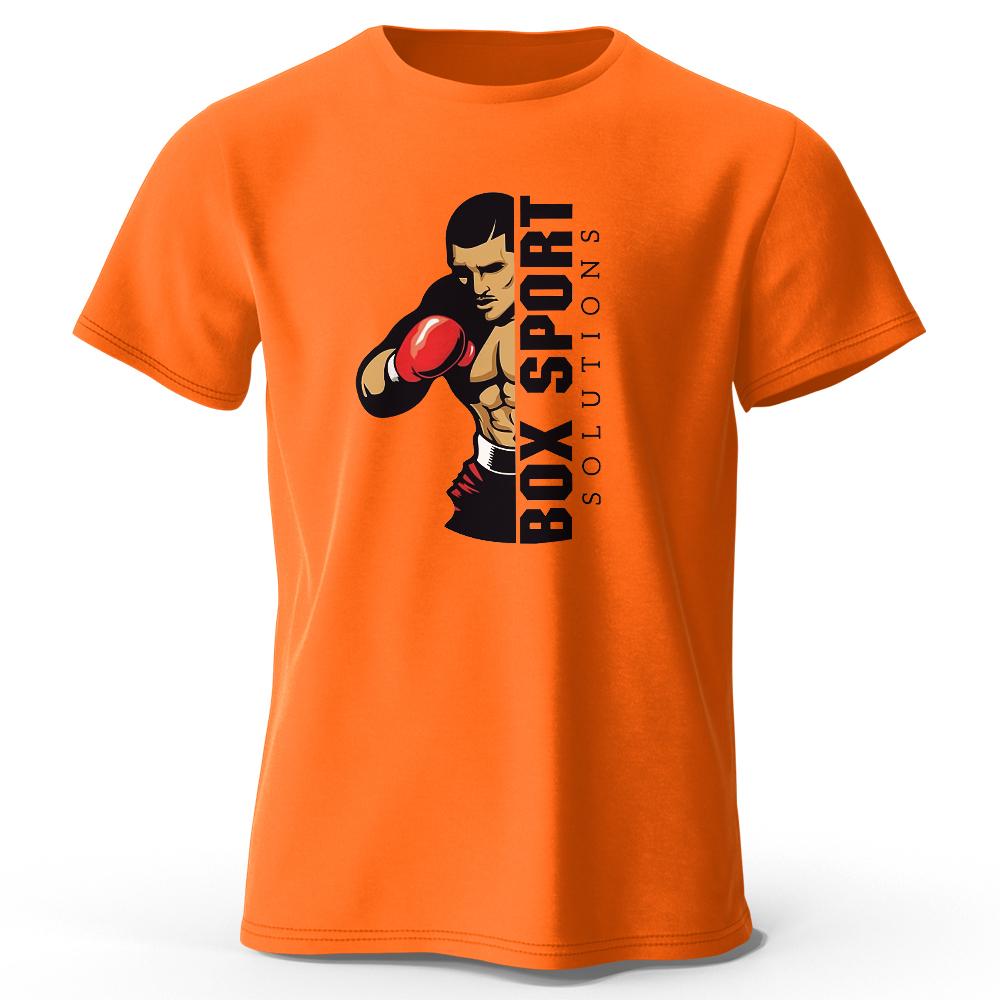 

Box Sport Print, Men s Novel Graphic Design T-shirt, Casual Comfy Summer Tees for Men s Daily ActivitiesTops Clothing 4XL