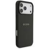 Coque Guess Anneau texturé MagSafe pour iPhone 17 Pro Max noir