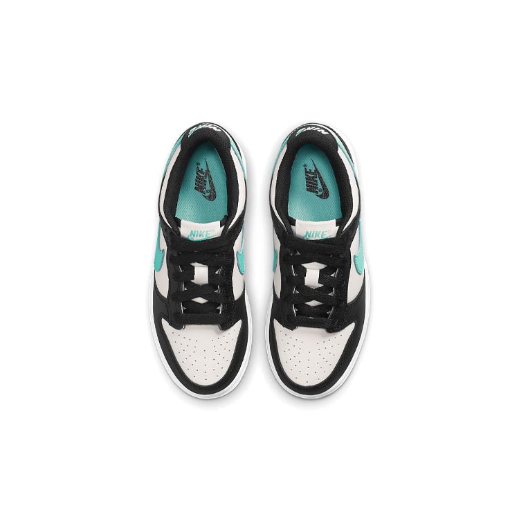 Nike Dětské tenisky Dunk Low PS Tiffany Grey Light-Bone Black CW1588-003