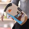 Long Zipper Ladies Wallet Cartoon Dog Handbag Fresh Korean Style Multi-Function Coin Purse Money Clip Card Bag