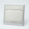 145 Aluminum Waterproof Floor Socket, Euro/French/British Standard Double Socket, Pop-up Design