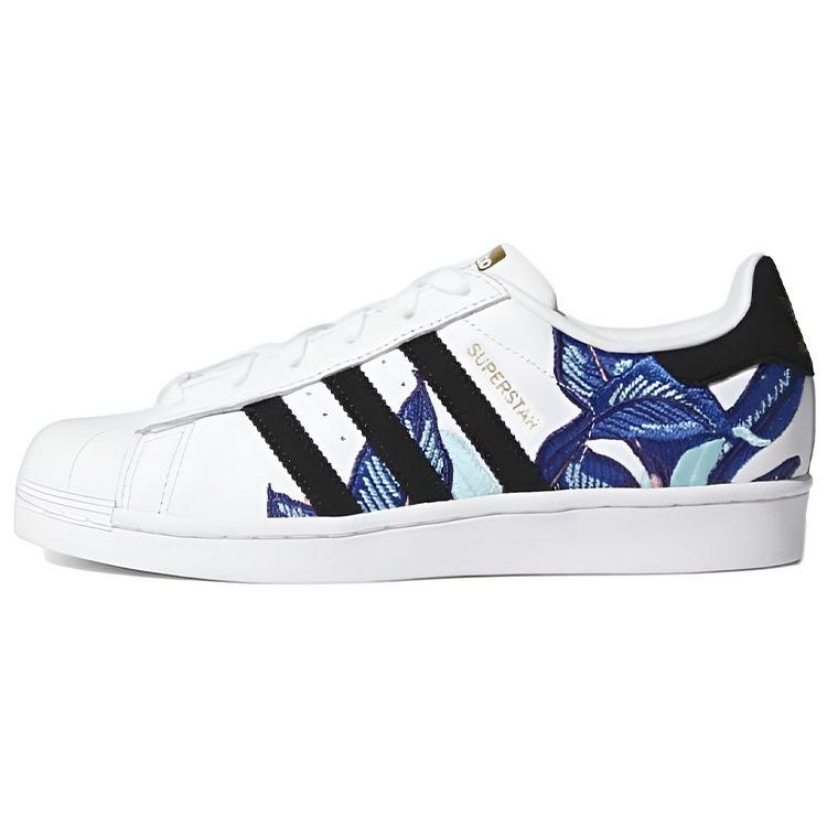 

Adidas Superstar Floral Graphic Женские кроссовки White Cloud-White Core-Black B28014