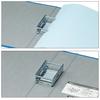 KOKUYO File Tube File K2 Double-Opening A4 Vertical 800 Sheet Holder 2 Holes Silver K2F-ETB680C