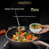 Thickened 304 Stainless Steel Slotted Spoon & Large Soup Ladle Set with Long Handle for Kitchen.