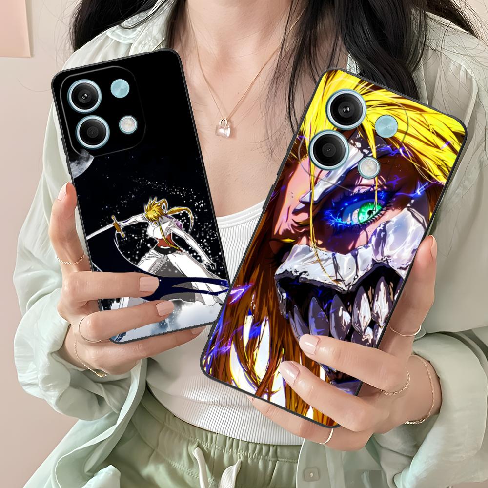Bleach Tier Harribel Cell Phone Case for Xiaomi Redmi 15 14 13 12 A5 3 2 1 C Plus 4G 5G Colorful Printing Cover Luxury Pretty