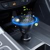 Car Air Freshener Fast Car Charger Adapter Air Purifier Scent Diffuser Adapter Fast Charging 2-Port Odor Eliminator For Most