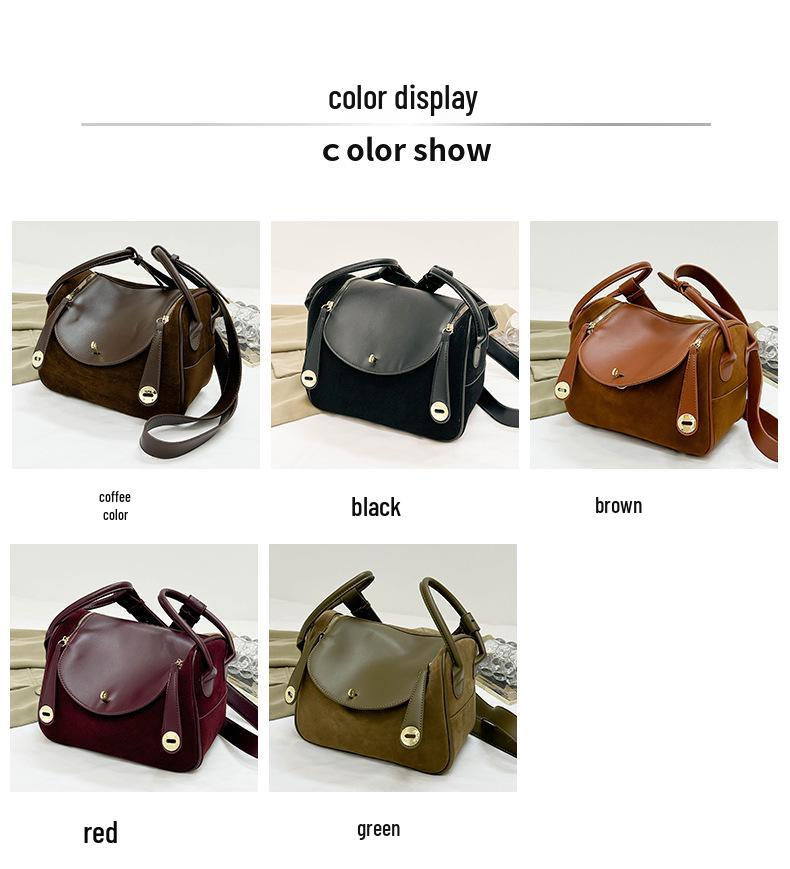 Women's 2025 Retro High-End Versatile Crossbody Handbag