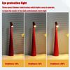Modern Rechargeable Touch Control LED Table Lamp 3 Color Dimmable Desk Lamp Portable Night Light Eye-Caring for Bedroom Bedside Home Office Decor