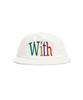 ANGLAN With 7-Panel Cap - White