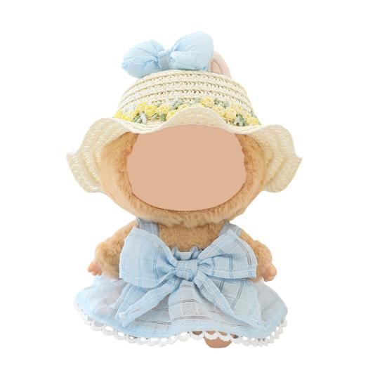Doll Clothes Set Fashion Hat Skirt Outfit Stylish Accessories Dolls Elegant Display Plush Dolls Outfits
