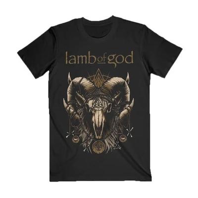 Special Black Cotton T-Shirt For Fan - Lamb Of God Unisex All Size KK2378