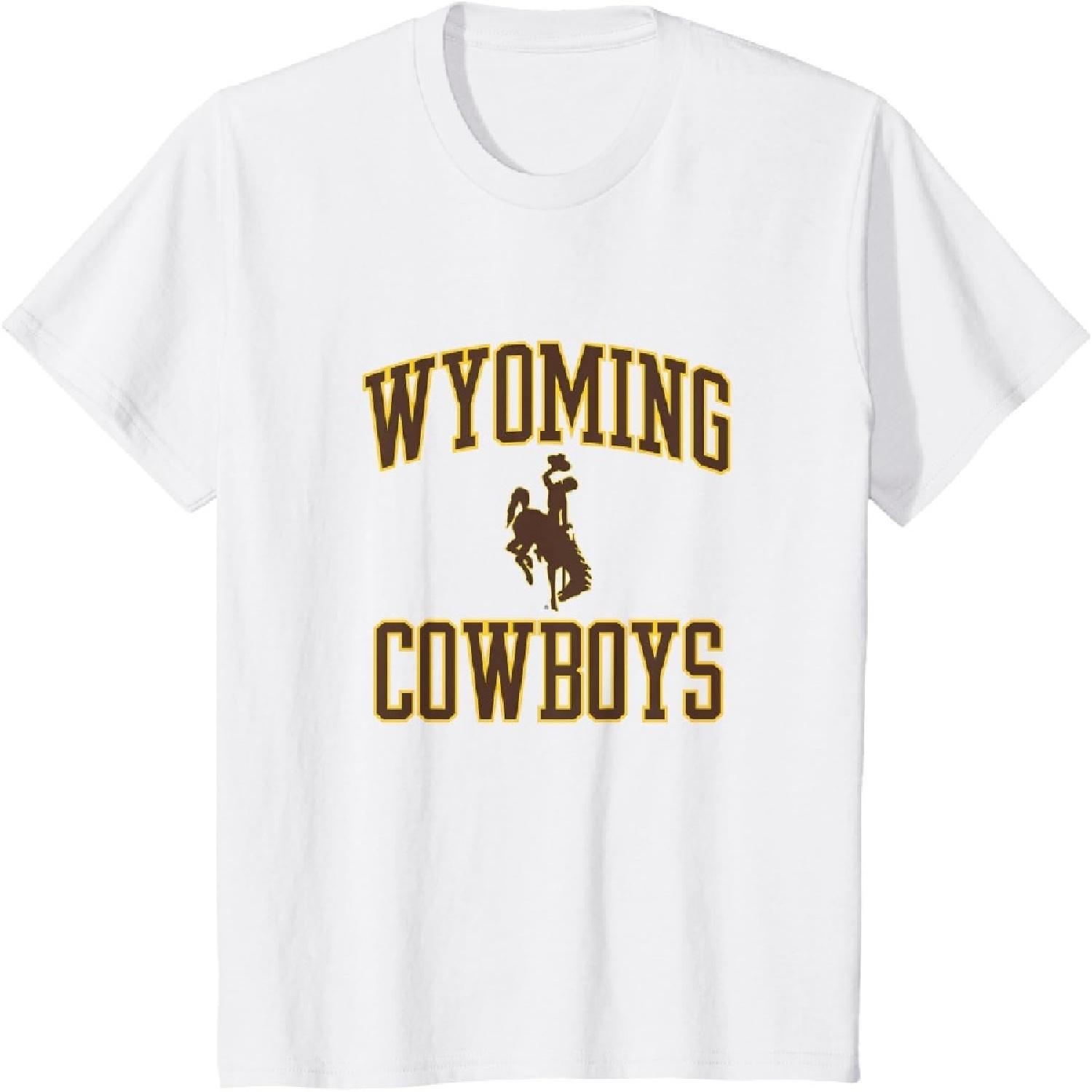 Kids Wyoming Cowboys Apparel Gameday Arch Over Cowboys T-Shirt S