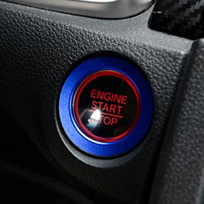 TADOKAPATU Honda Civic 11th Generation FL1 Engine Start Starter Ring, Aluminum Cover, Accessories, Scratch