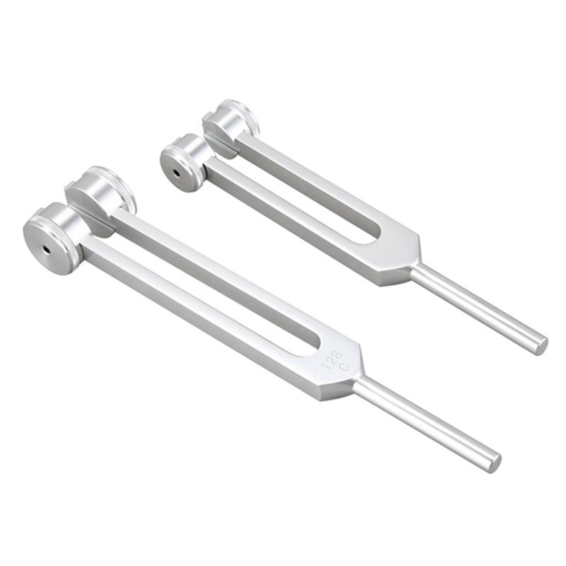 

A96I-18Pcs 128Hz 256Hz 512Hz 1024Hz 2048Hz 4096Hz Tuning Fork With Hammer For Tuning Fork Kit Healing Sound Vibration Tool