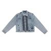 "Unisex Vintage Washed Denim Suit: High-End, Trendy, Versatile Casualwear"