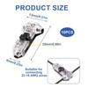 B03C 10Pcs Low Voltages Wire Connectors Solderless No Wire Stripping 2 Way 1 Pin Small Gauge Wire Connectors Easy Connection