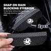 Car Rearview Mirror Rain Eyebrow Rain Shield Snow Sun Visor Cover For Vauxhall Corsa Astra Mokka Grandland Crossland Combo Life