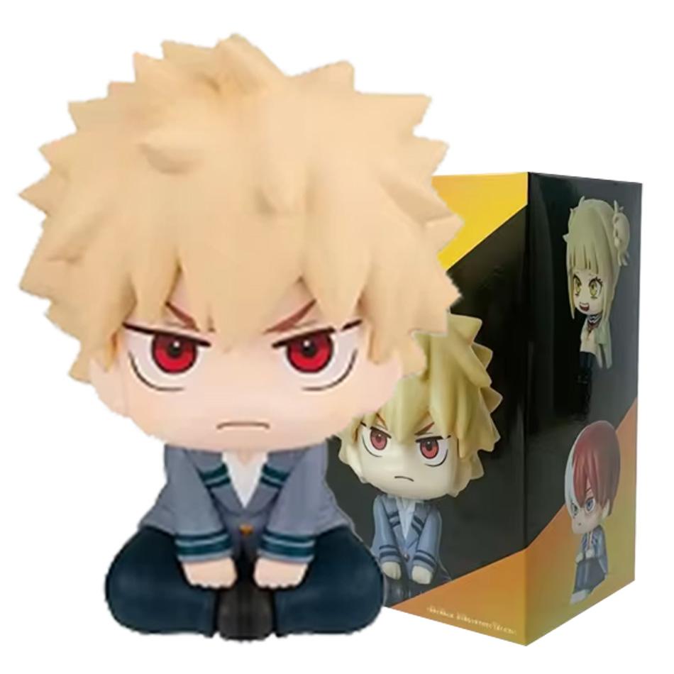 Anime MHA Himiko Toga Q Edition Action Figure - Cute Collectible Doll Hero Toy Gift Look Up Model
