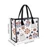 Cute Ghost Floral Print Tote Bag