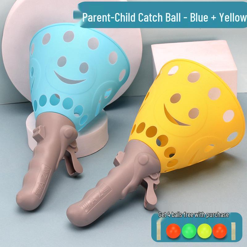 Children s Elastic Catch Ball Launcher - Educational Outdoor Parent-Child Interaction Toy