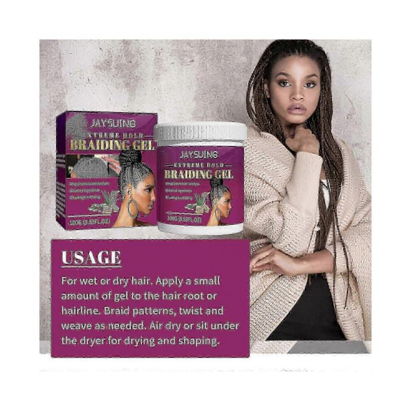 Dreadlocks Styling Gel, Dreadlocks Vorbeugung von Haarbruch und Schäden Feuchtigkeitsspendendes Styling Glanz Wachs