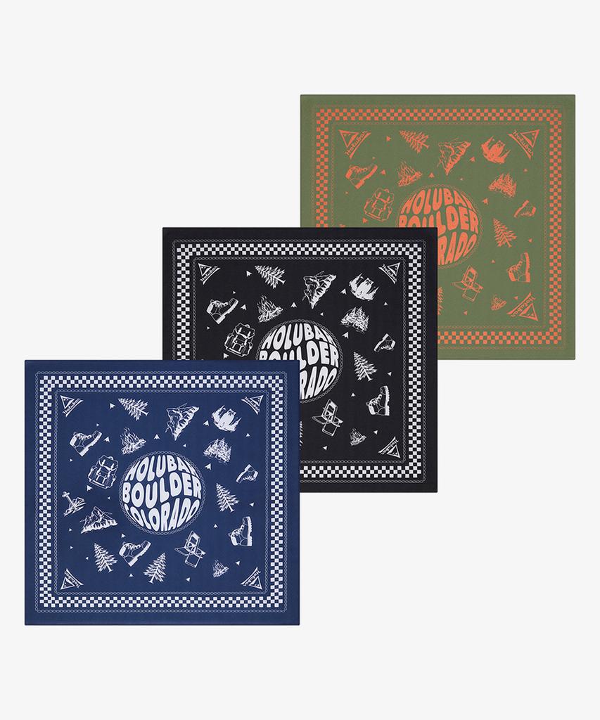 HOLUBAR Mountaineering Boulder Bandana Blue