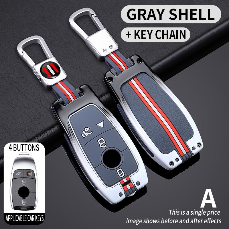 

Zinc Alloy Car Key Case Cover for Mercedes Benz E C S GLC Class E200 E400 E63 W213 S550 S560 C260 A200 Key Shell Protector