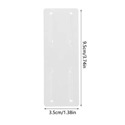 3/5-Pack Self Adhesive Power Strip Holder Surge Protector Fixator Wall Mount Punch Free Cable Management System