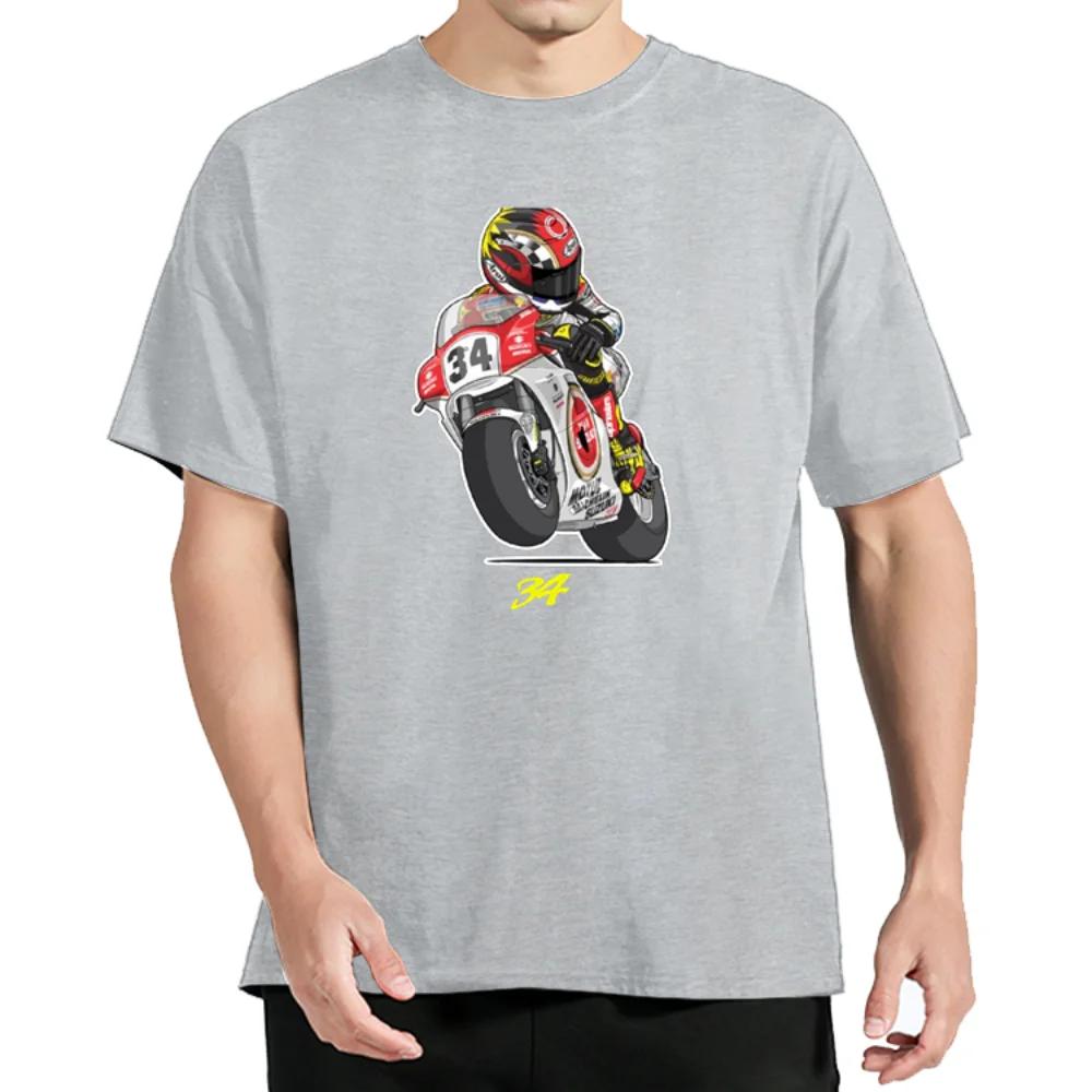 

Футболка из хлопка Kevin Schwantz Футболки Тяжелые однотонные черные Мужская одежда Футболка свободного покроя Летние повседневные топы Футболки XL серый